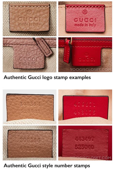 gucci bag label|authentic gucci label.